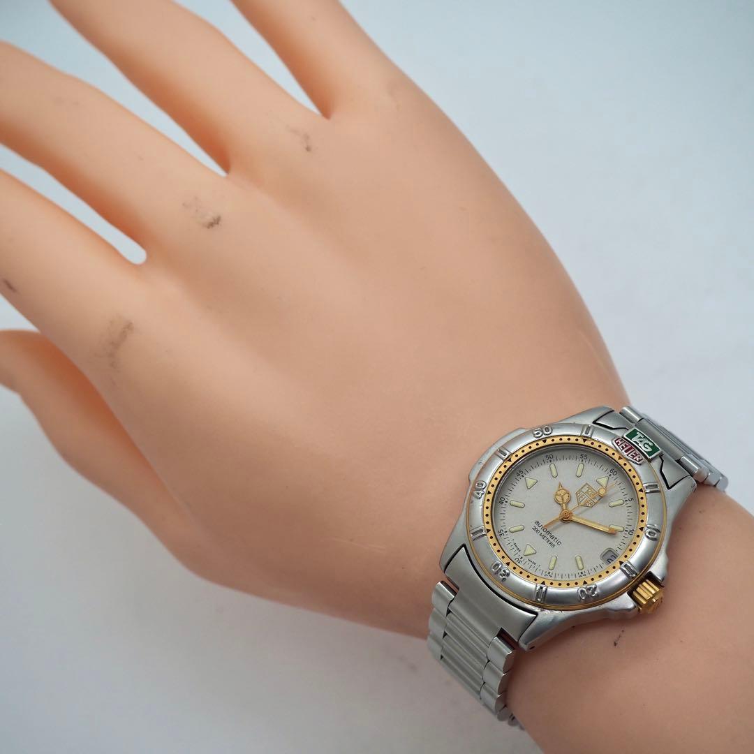 専用311 稼働【美品】TAGHEUER 時計　メンズ　4000 自動巻き　AT
