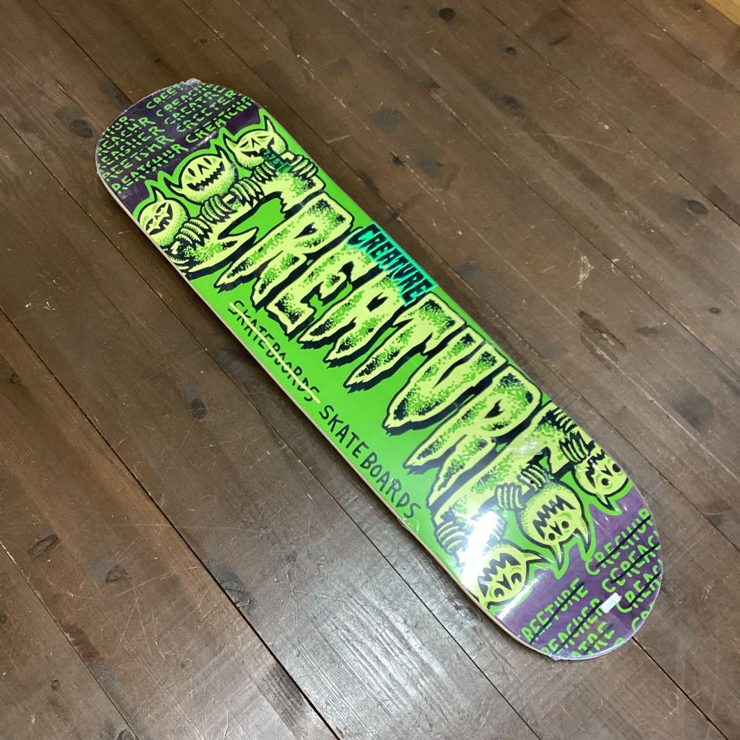 新品　CREATURE　デッキ　スケボー　スケートボード　7.75　クリーチャー