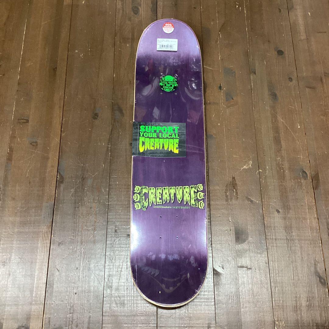 新品　CREATURE　デッキ　スケボー　スケートボード　7.75　クリーチャー