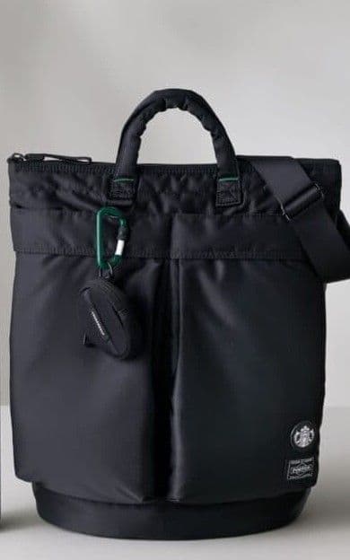 Starbucks×PORTER コーヒービーンシェイプ ヘルメットバッグ