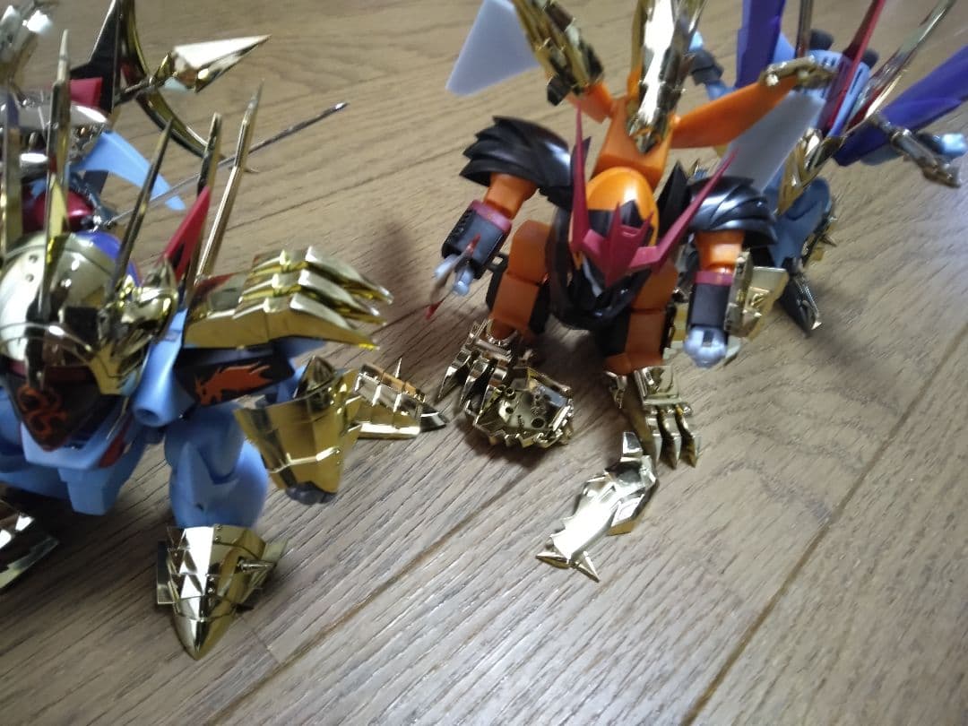 マックスファクトリー　ワタル　影輝鋼衣　龍王　戦王　邪虎　幻王　空王　プラモ