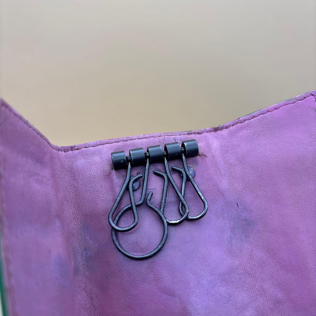 ◆正規品◆ボッティガヴェネタイントレチャート 二つ折りサイフとオマケキーケース付