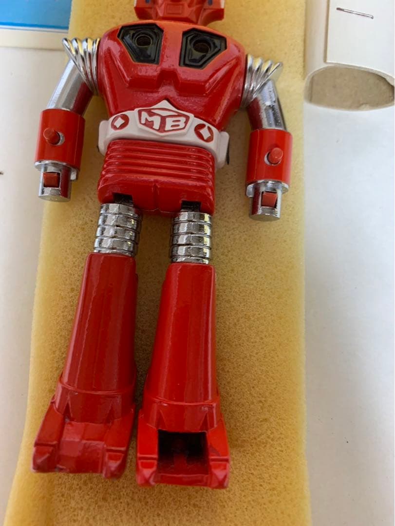 ⚠️デッドストック　当時物　スーパーロボット　マッハバロン　超合金　ポピニカ