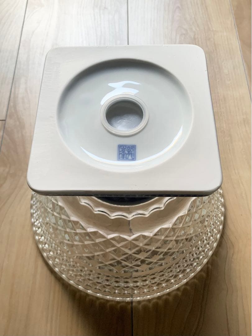 有田焼　龍峰窯　ガラスコンポート 民藝　民芸　工芸品