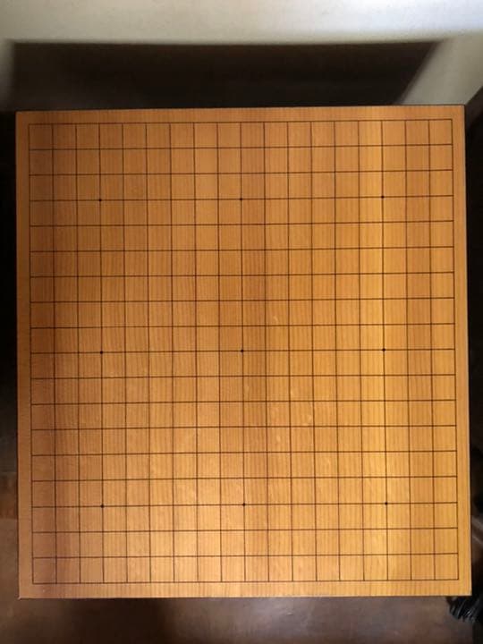 碁盤　ハマグリ碁石付き