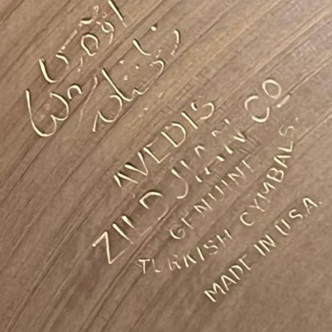 ヴィンテージ　ジルジャン シンバル 16インチ　1600g