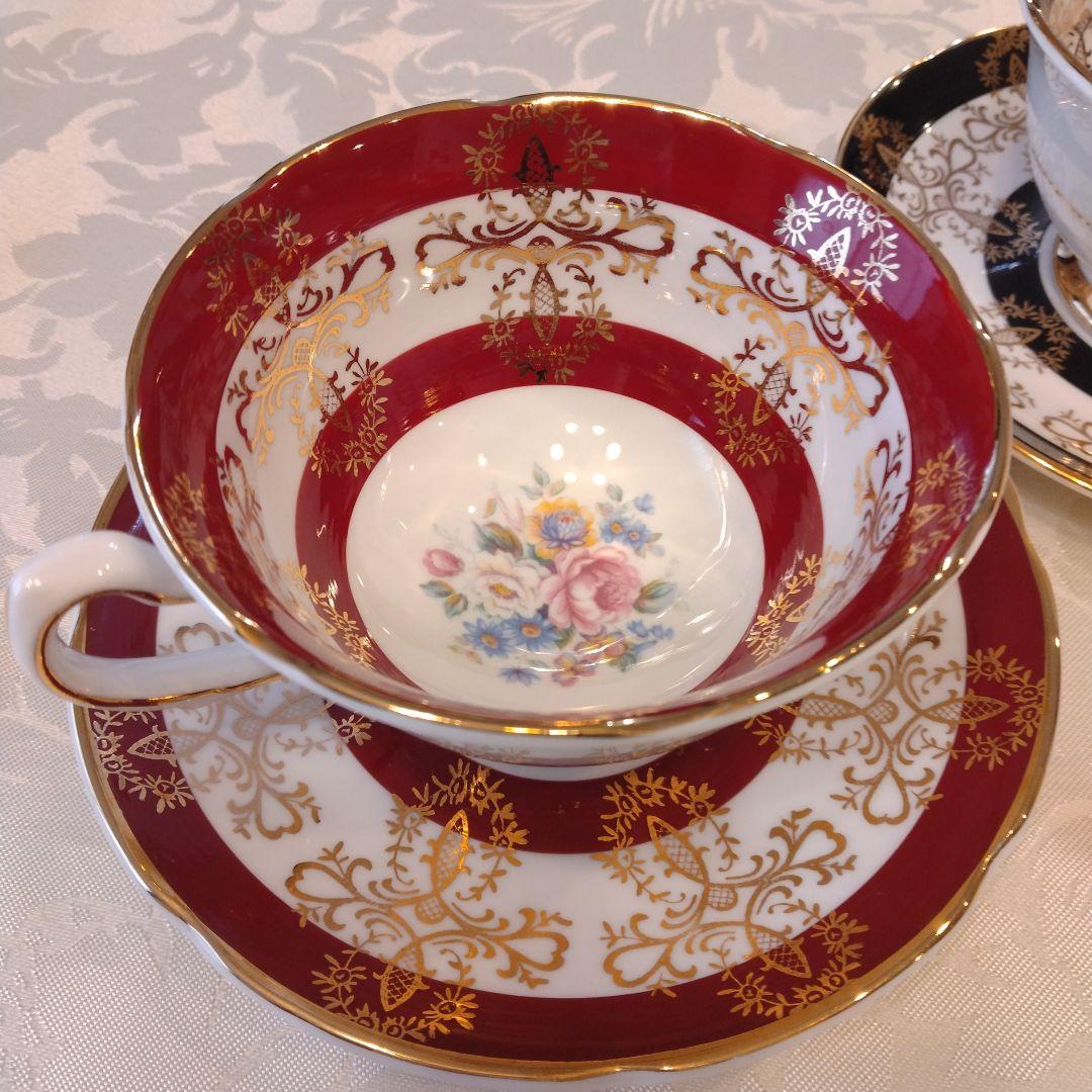 ロイヤルグラフトン　ローズ　カップ&ソーサー　2個　ペア