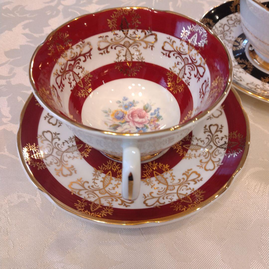 ロイヤルグラフトン　ローズ　カップ&ソーサー　2個　ペア