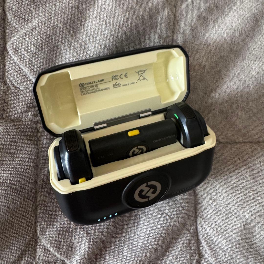 Hollyland Lark M2 USB Type-C ワイヤレス ピンマイク