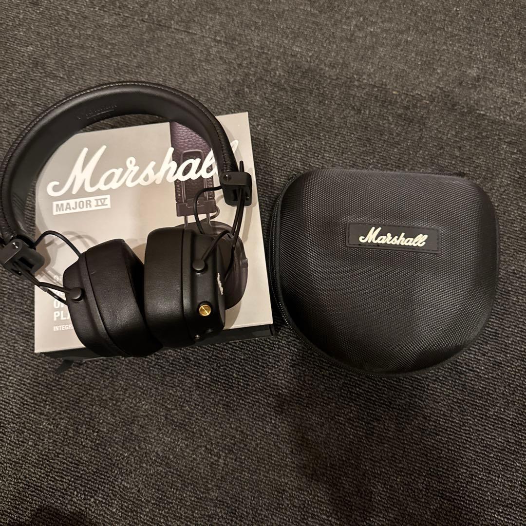 マーシャルヘッドホン4 専用ケース付き　未使用