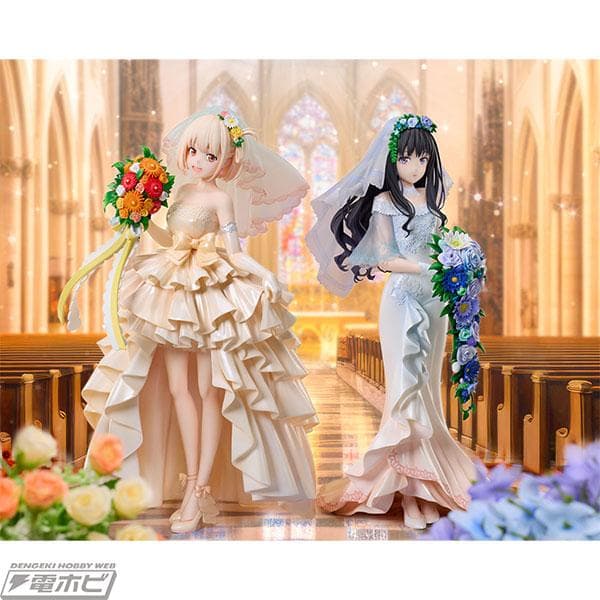 【未開封+特典】錦木千束/井ノ上たきなウェディングドレスVer 1/7フィギュア