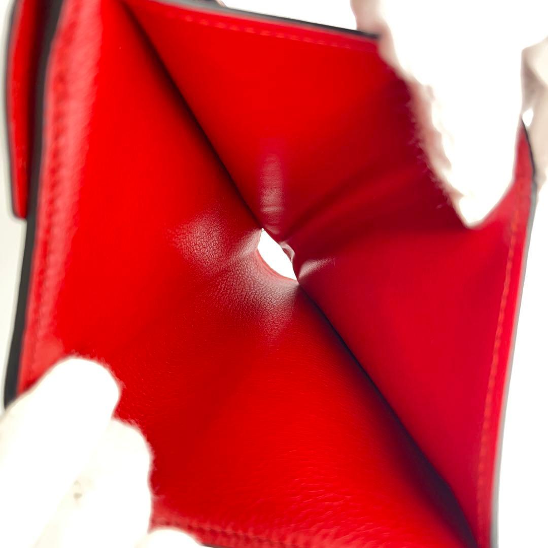 極上美品✨ルイヴィトン ポルトフォイユ パラス コンパクト スリーズ赤 折り財布