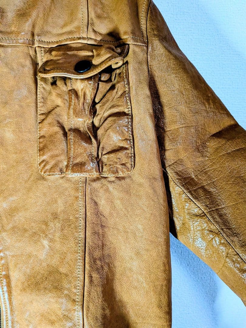 FAKTOR　ファクター レザージャケット イタリア製　本革製　Mサイズ