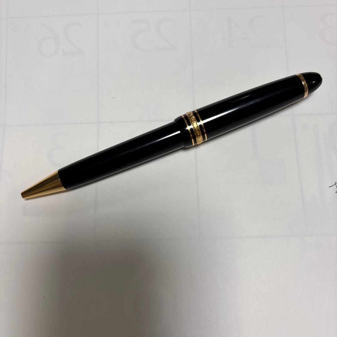 モンブラン マイスターシュテュック ゴールドコーティング ボールペン 万年筆