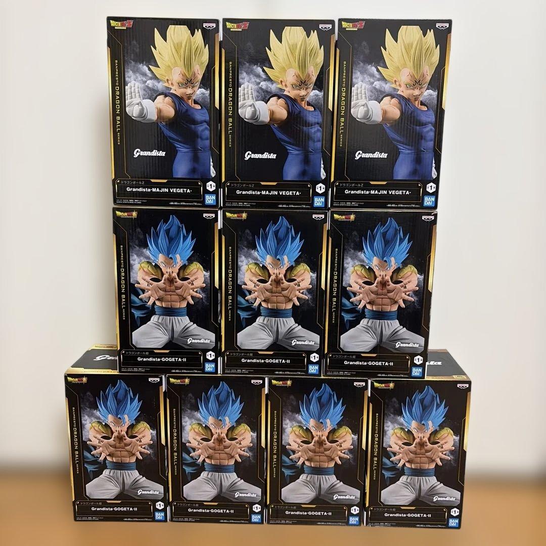 ドラゴンボール　Grandista ゴジータ　ベジータ　フィギュア10体セット