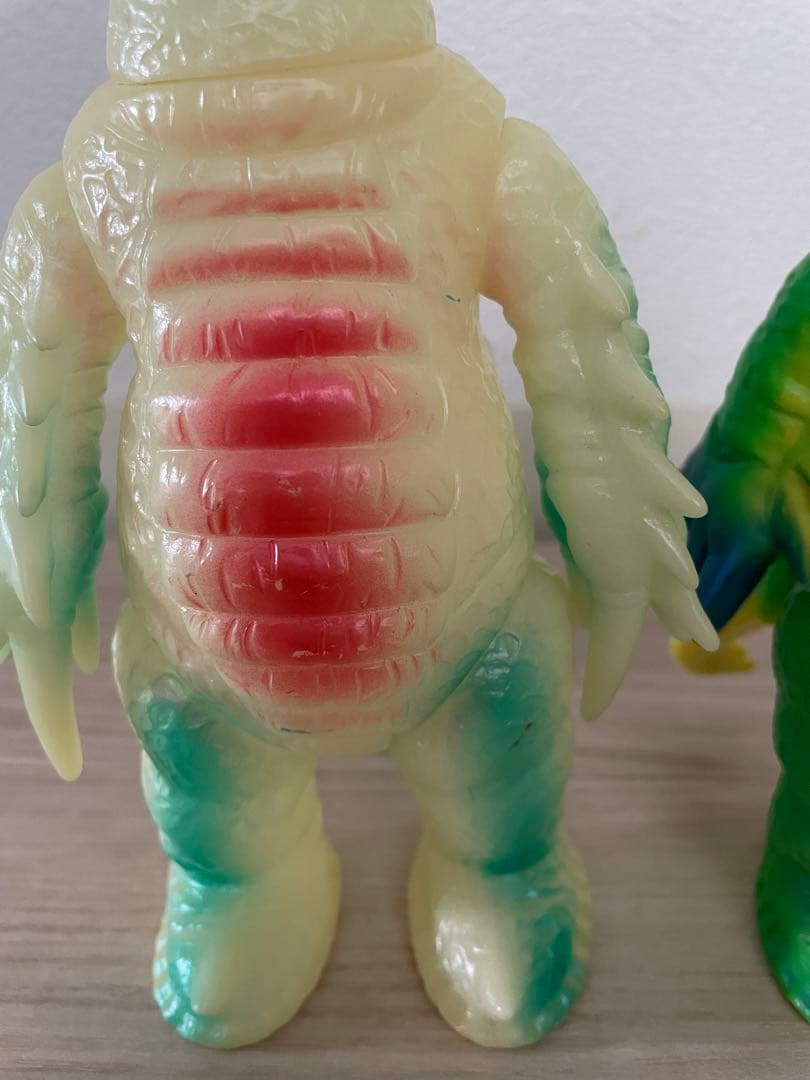 ブルマァク　特撮　キングワンダー　2体　蓄光　ソフビ