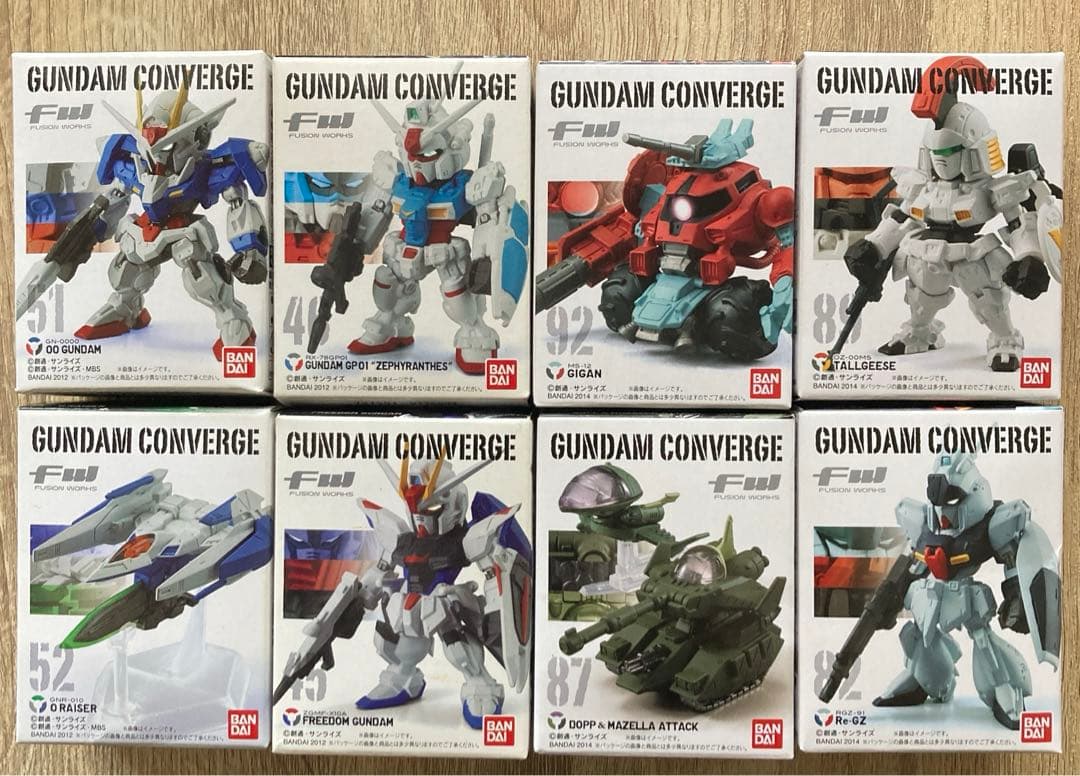 ガンダムコンバージセット販売