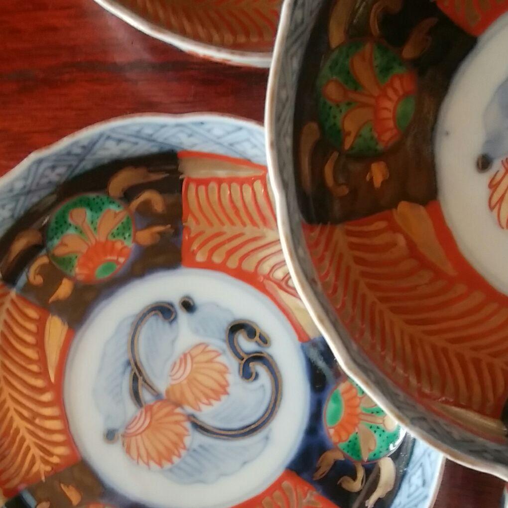 122 伊万里焼　皿　3寸皿　5客