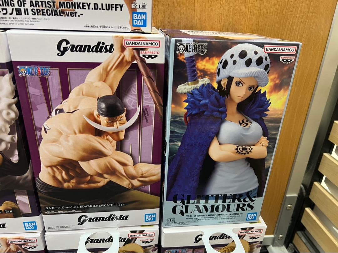 未開封 ワンピース フィギュア まとめ ルフィ　ニカ　白ひげ ロー