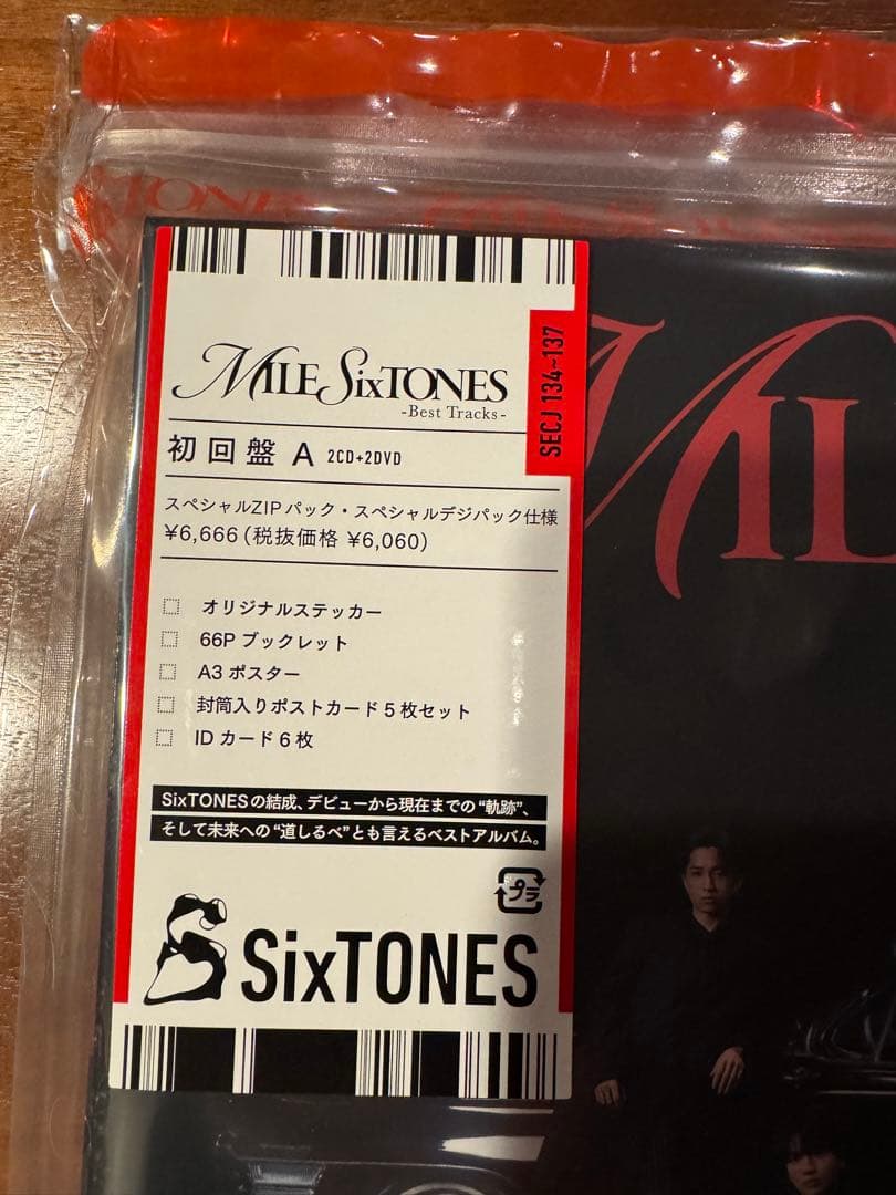 MILE SIXTONES - Best Tracks (初回盤AB)