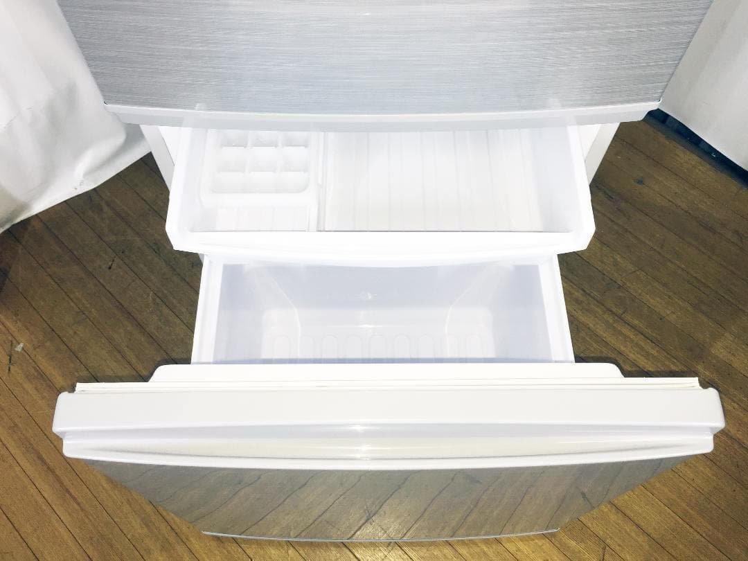 洗濯機とセット★中古★SHARP 137L 冷蔵庫 【SJ-D14C-S】