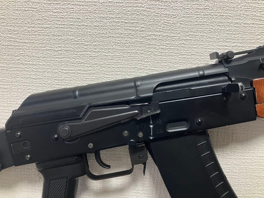 KSC AK74M ガスブローバック　リアルウッドハンドガード