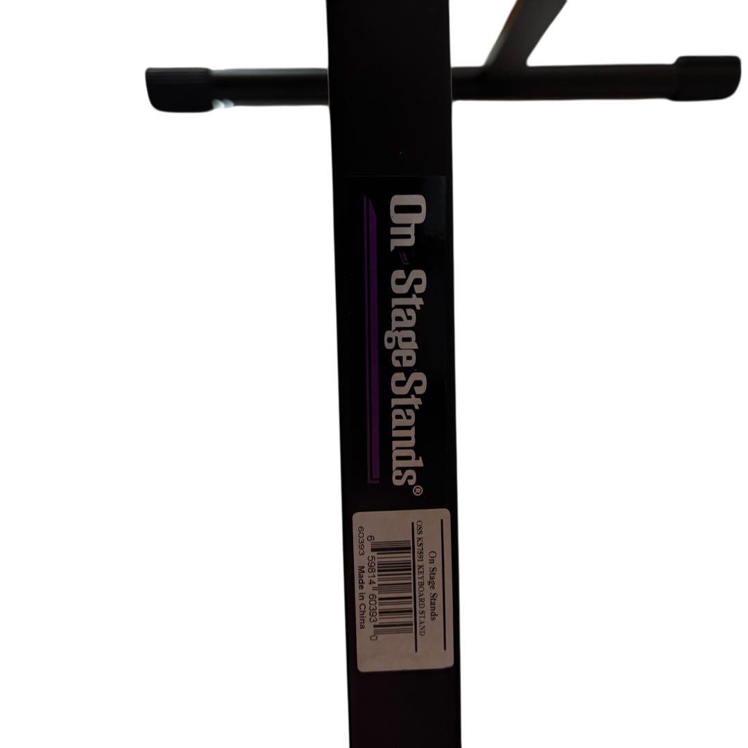 2段目付 On-Stage Stands ダブルX型キーボードスタンド