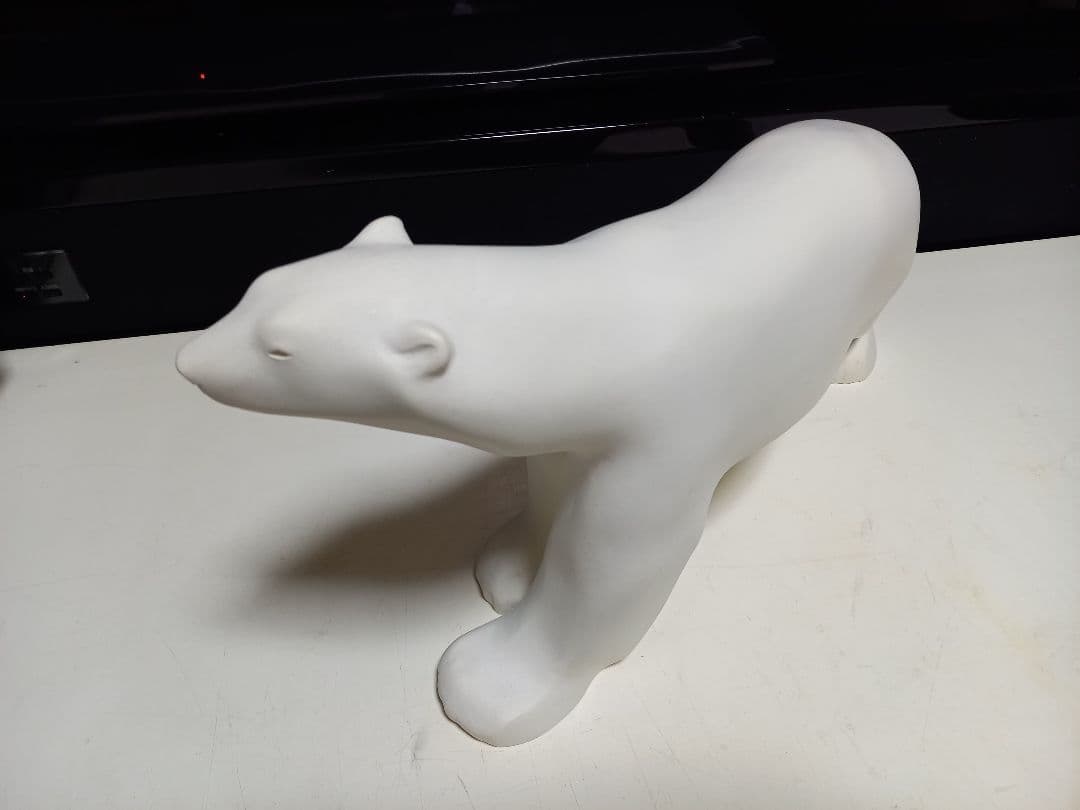 フランソワ　ポンポン　ルーブル美術館　ムラージュ工房　大型　シロクマ　オブジェ