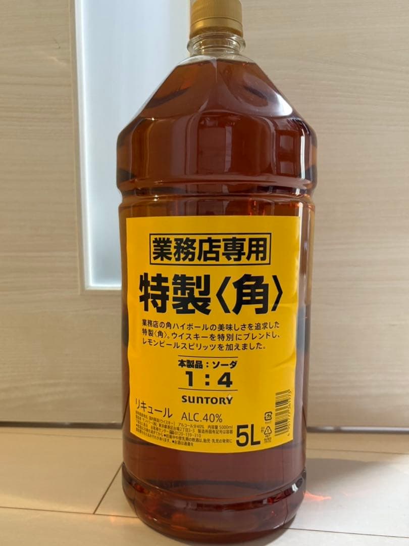 SUNTORY 特製ウイスキー 5L 40%