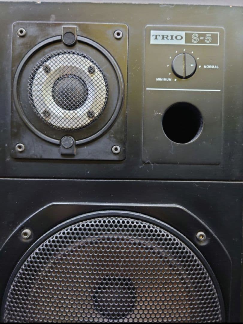 【定価︰￥50,000・1979年】 TRIO S-5 スピーカー・ペア『希少』