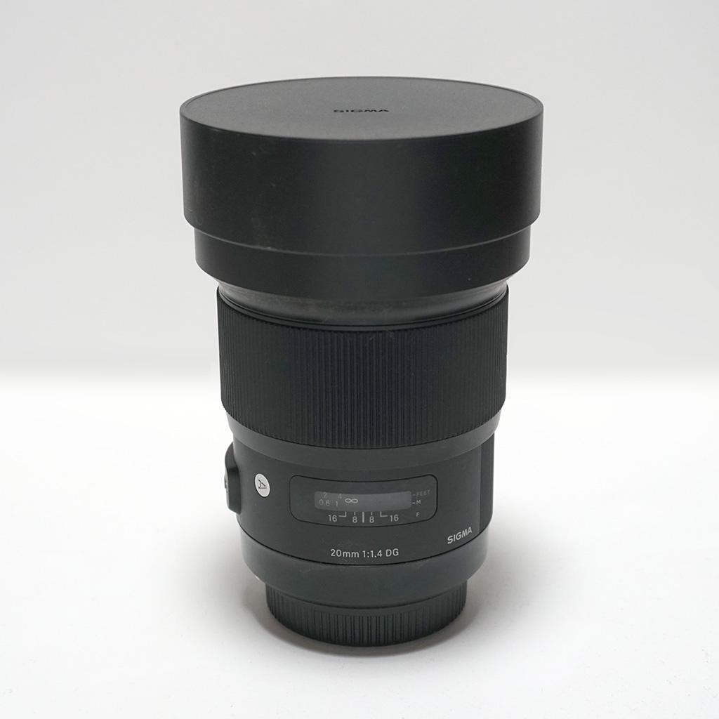 レンズ(単焦点) SIGMA 20mm F1.4 DG HSM for SIGMA SA