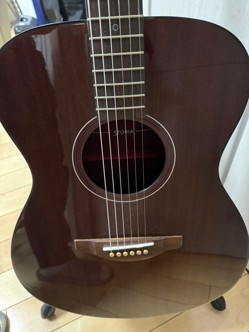 YAMAHA STORIA Ⅲ エレアコ カポ付き ヤマハ