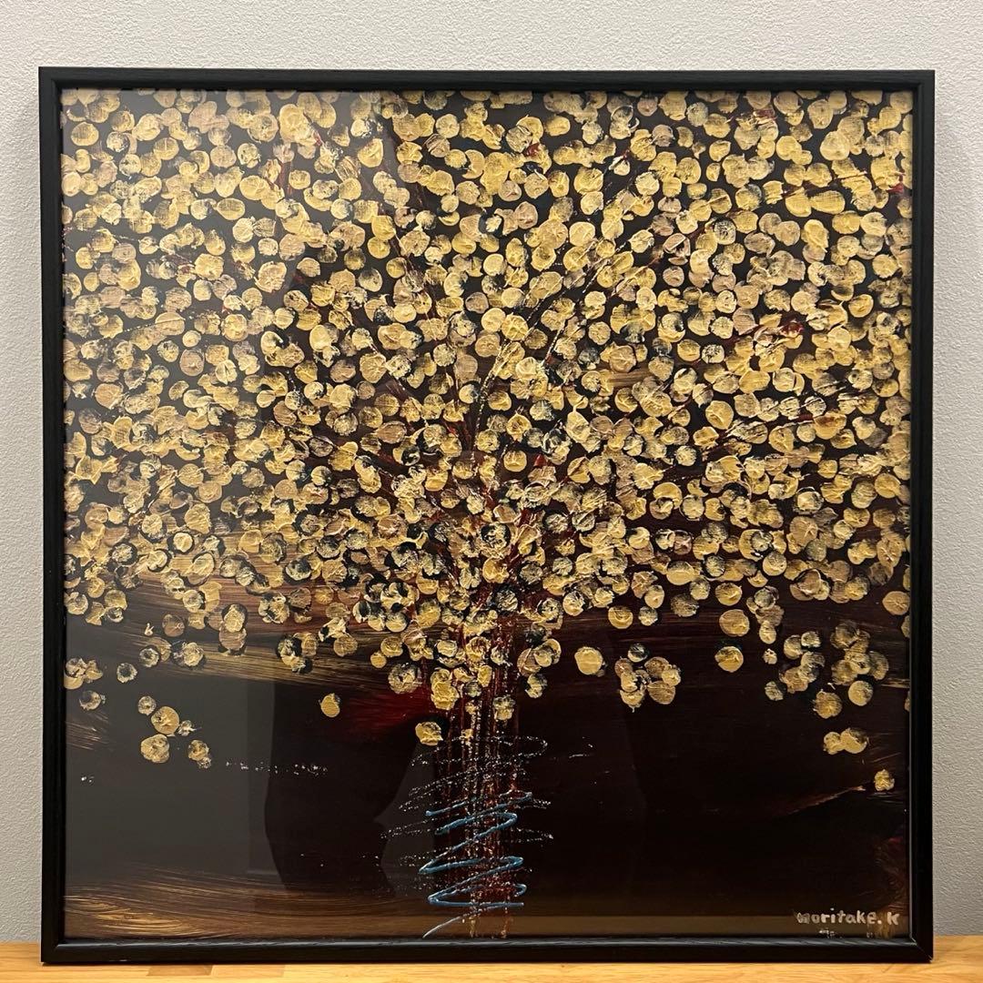 TOUCH 木梨憲武展　作品ポスター　額付き