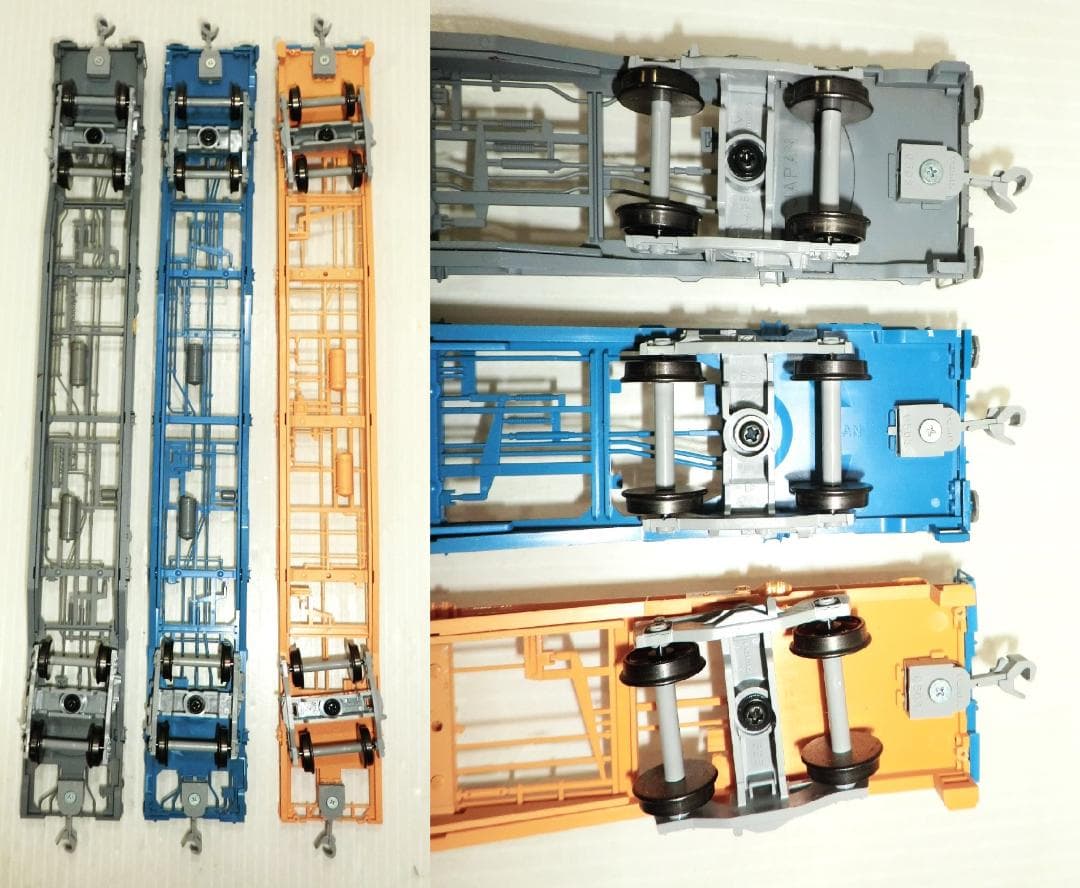 HOゲージ TOMIX コキ3種3両 コンテナ3種7個付
