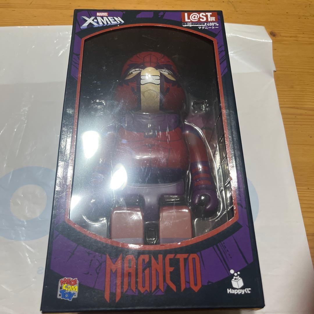 ベアブリックハッピーくじ　ラスト賞　MAGNETO X-MEN フィギュア
