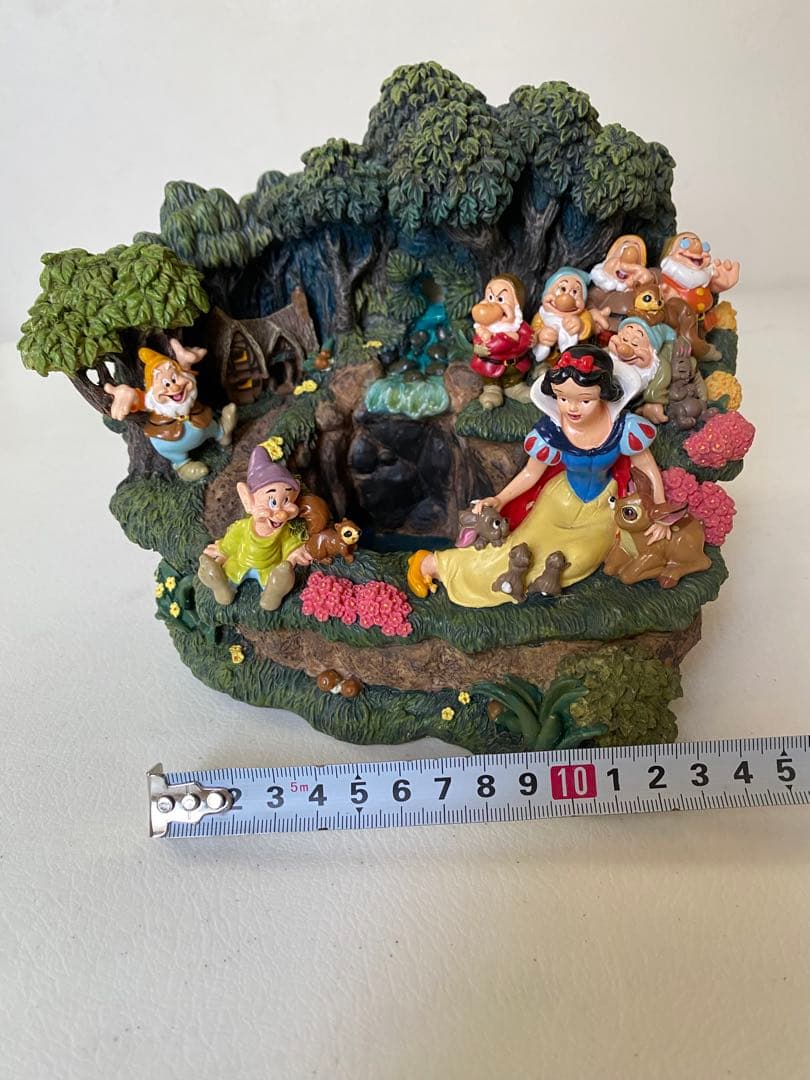 ディズニーストア　白雪姫　七人の小人 ジオラマ　置物　レア