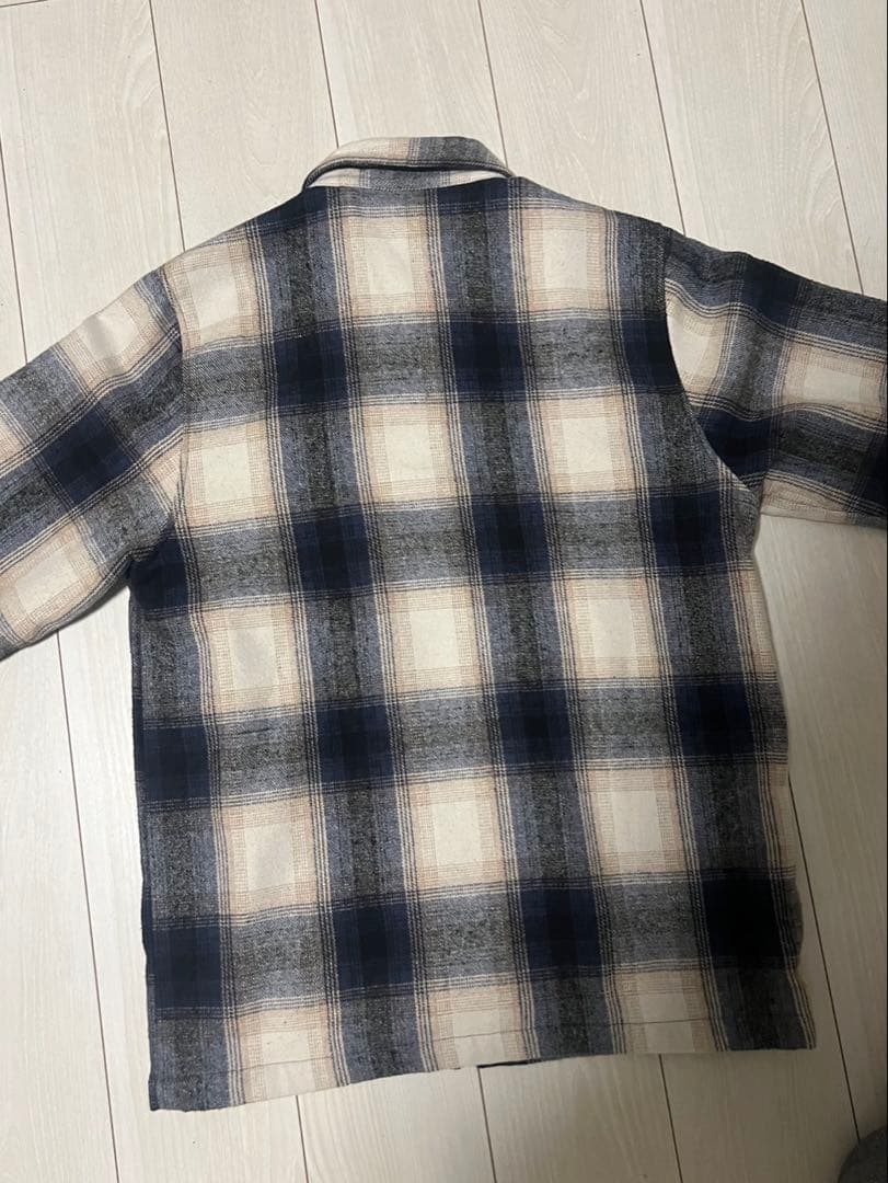 butter skateboards チェック柄ジャケット