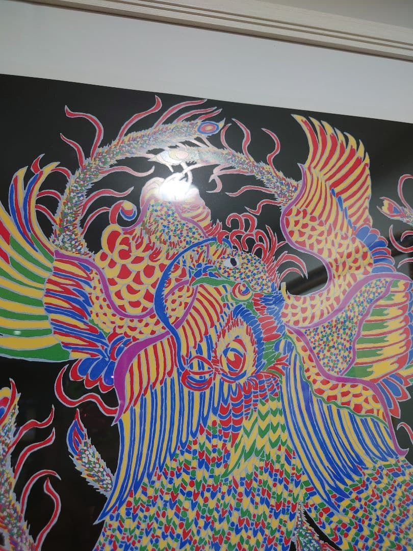 ジミー大西　サイン入りポスター　夜空の夢