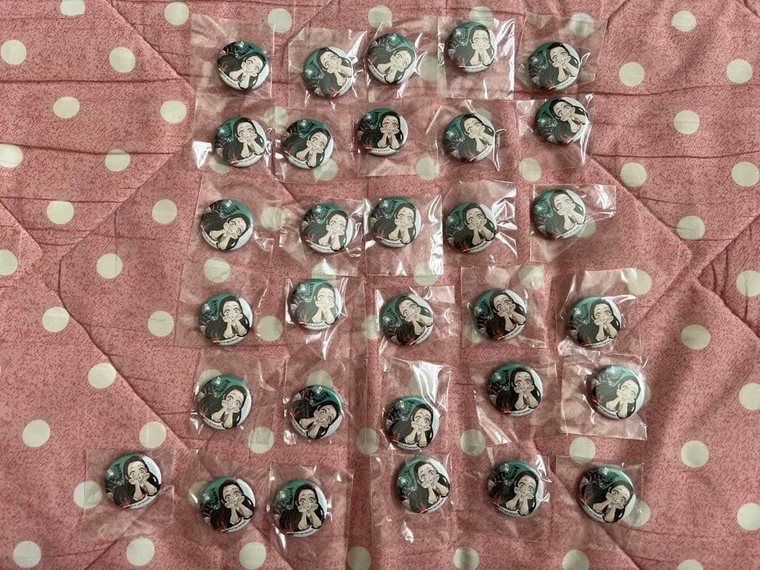 鬼滅の刃　非売品　竈門禰豆子　缶バッジ　まとめ売り