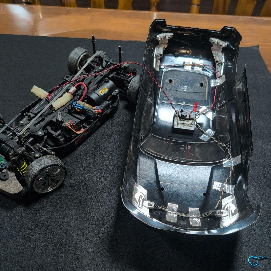 tt−01 Nissan 350Z ドリフト ラジコン