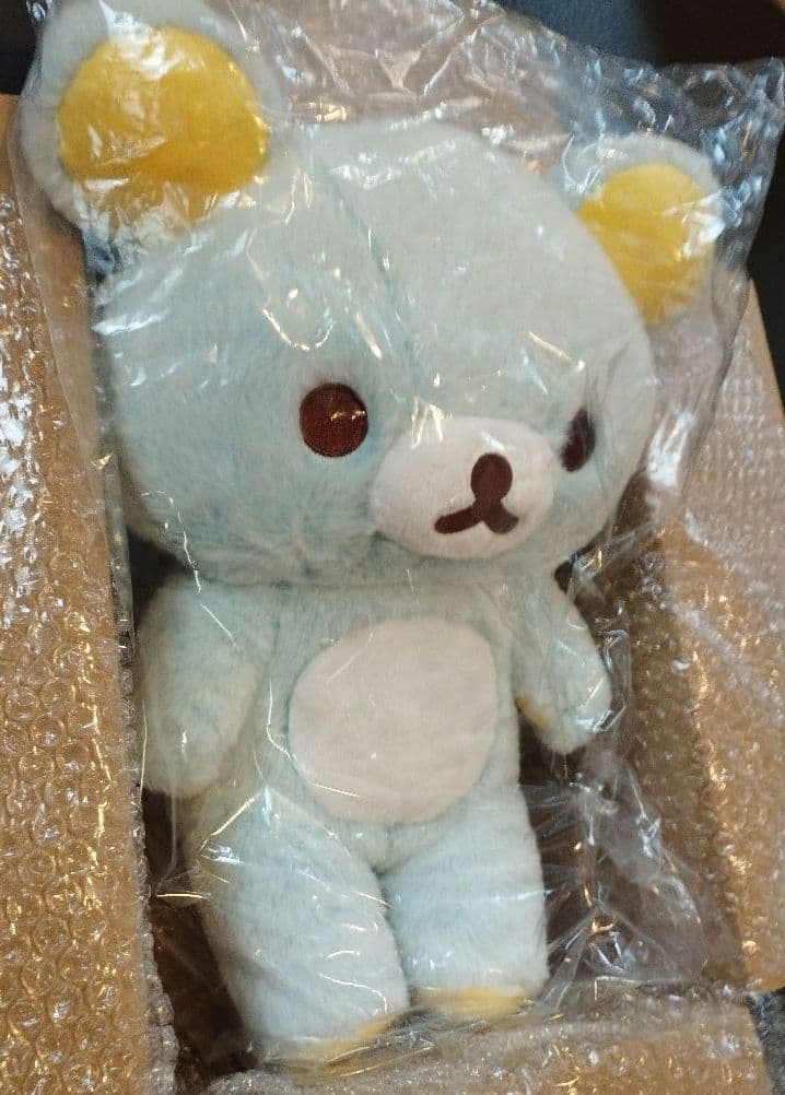 海外限定　リラックマシャーベットぬいぐるみ　　紙タグ付