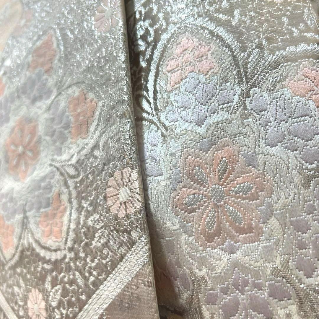 428 振袖フルセット 正絹 青緑 ピーコックグリーン 銀彩 駒刺繍 刺繍 絞り