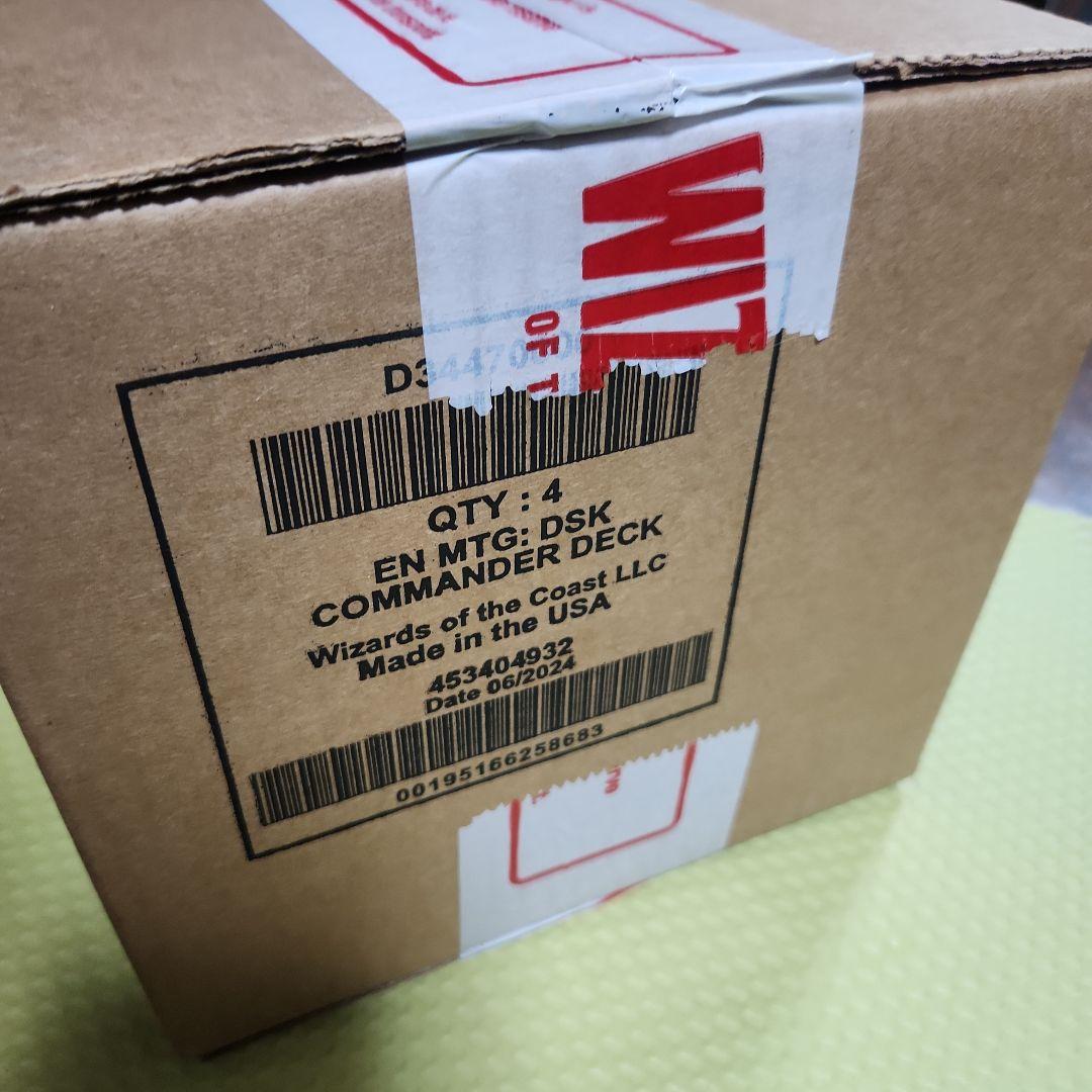 MTG ダスクモーン：戦慄の館 統率者デッキ４種セット 英語