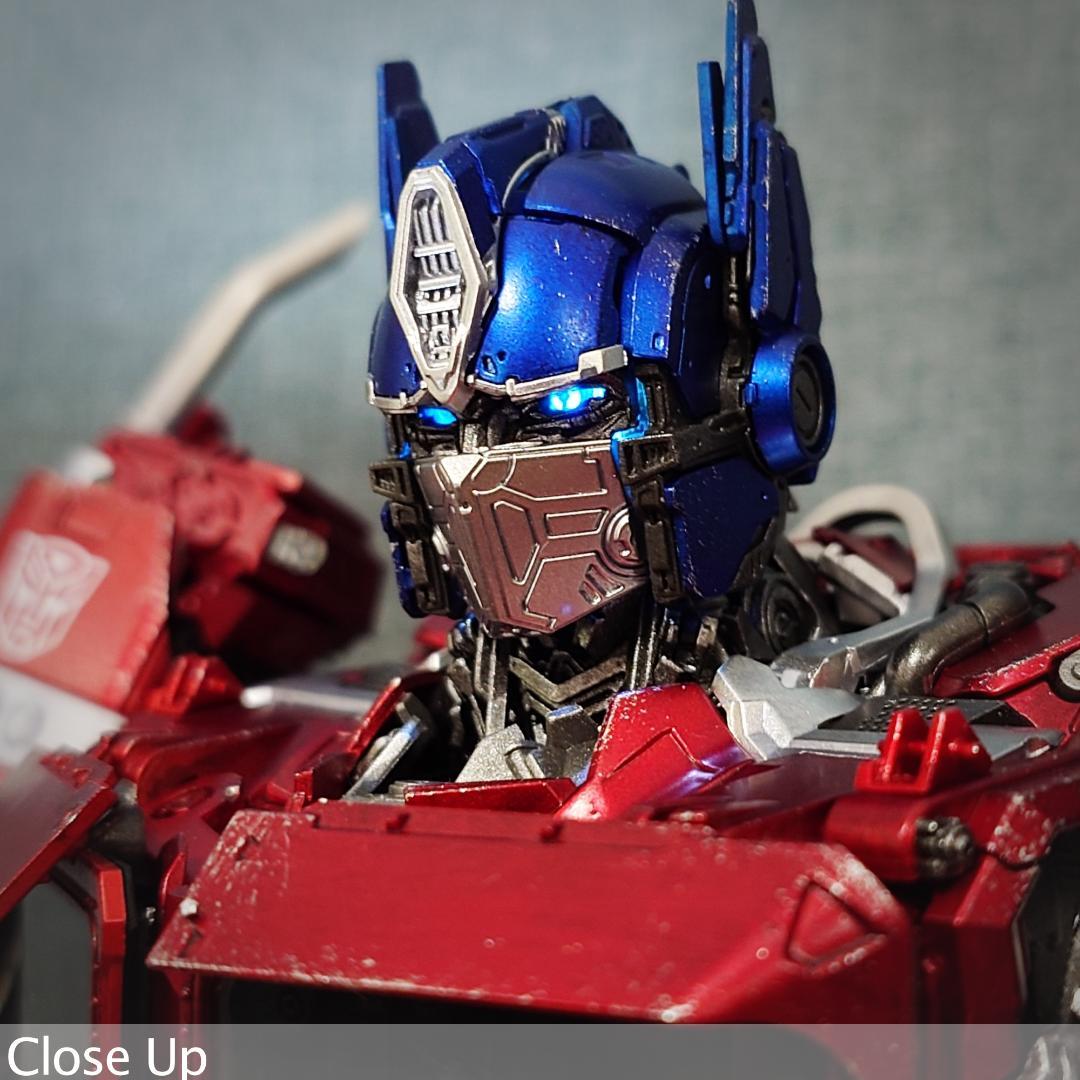 トランスフォーマー　オプティマス・プライム PGサイズ キャンディ塗装完成品