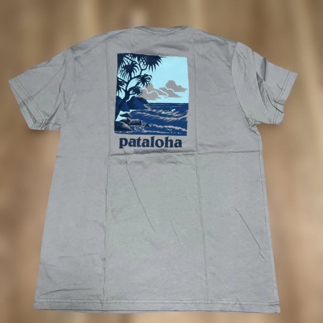 新品ハワイ限定パタゴニアpataloha グレー Tタグ付L日本未発売未入荷