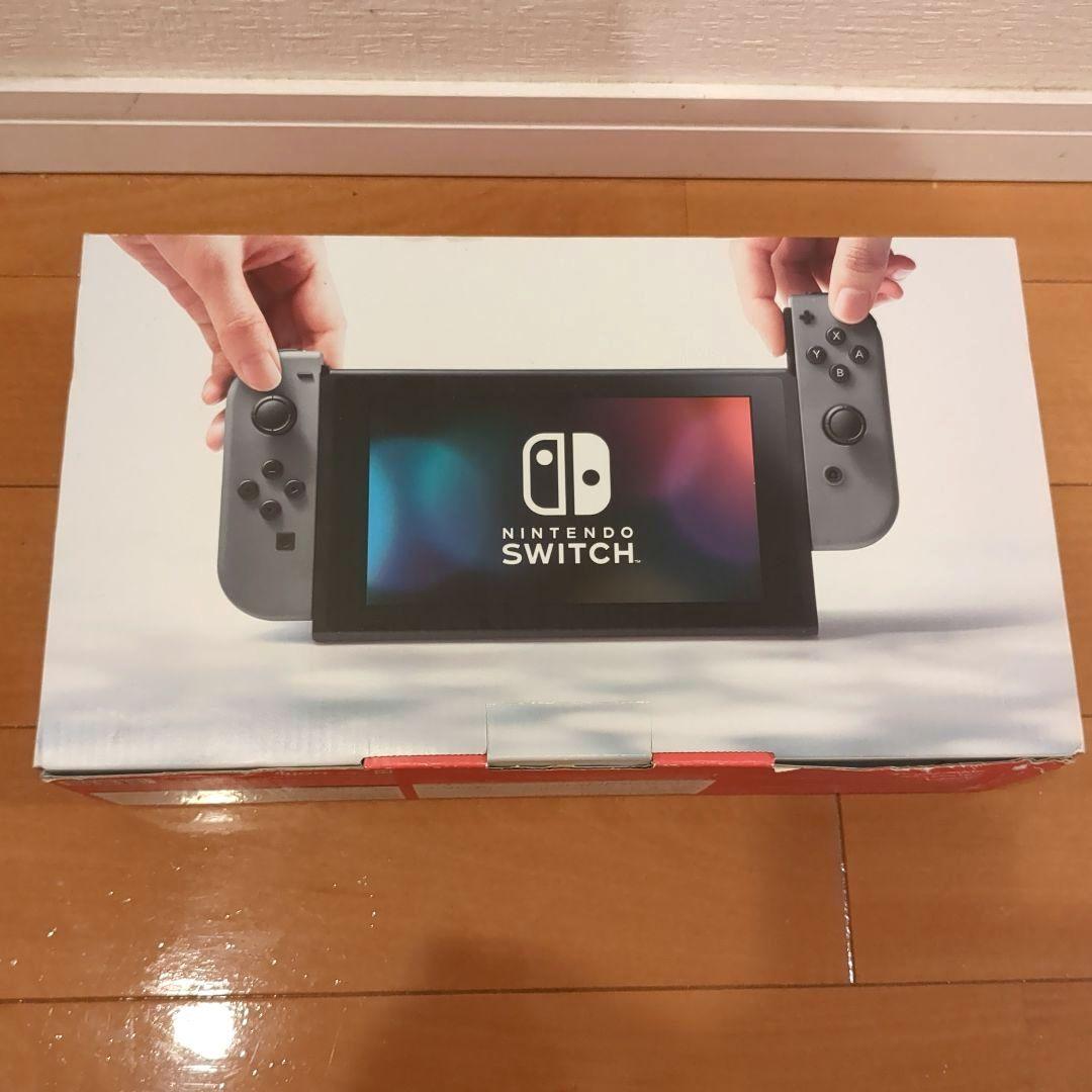 Nintendo Switch 本体 グレー 黒 Joy-Con付き