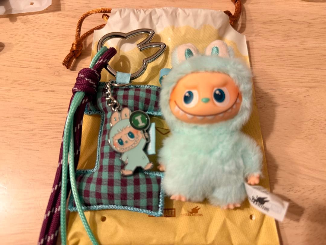 ラブブ イニシャル チャーム セット