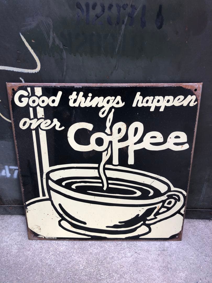 【antique】看板 サイン インテリア ガレージ インダストリアル