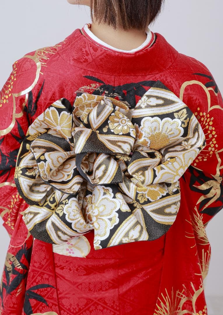 あっき　振袖9点フルセット【887】【155cm~165cmの方用】