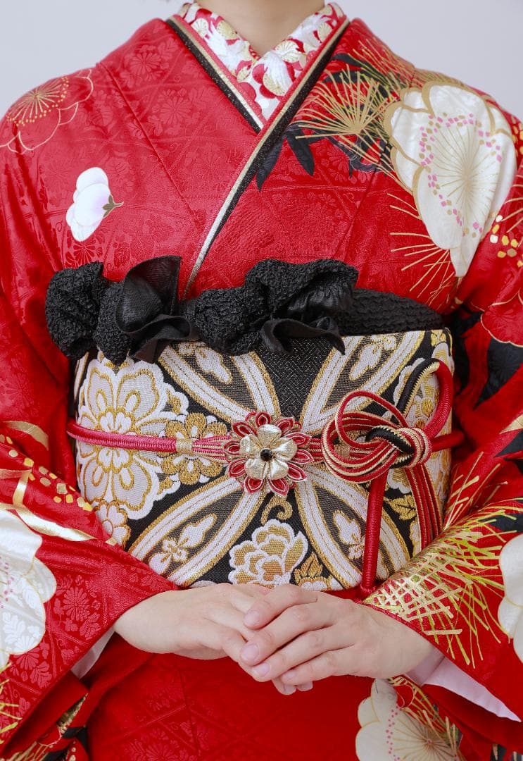 あっき　振袖9点フルセット【887】【155cm~165cmの方用】